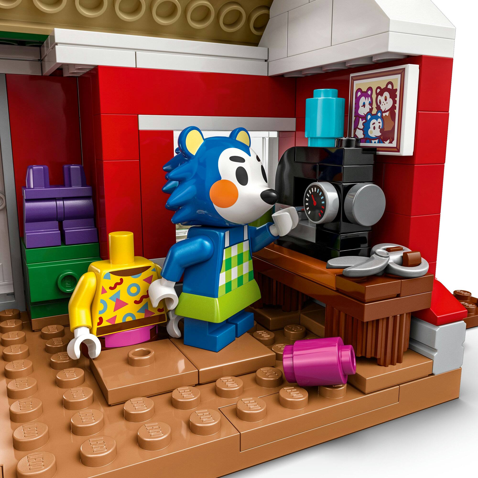 LEGO® Animal Crossing™ Able Sisters Clothing Shop Role-Play Building Kit 77055